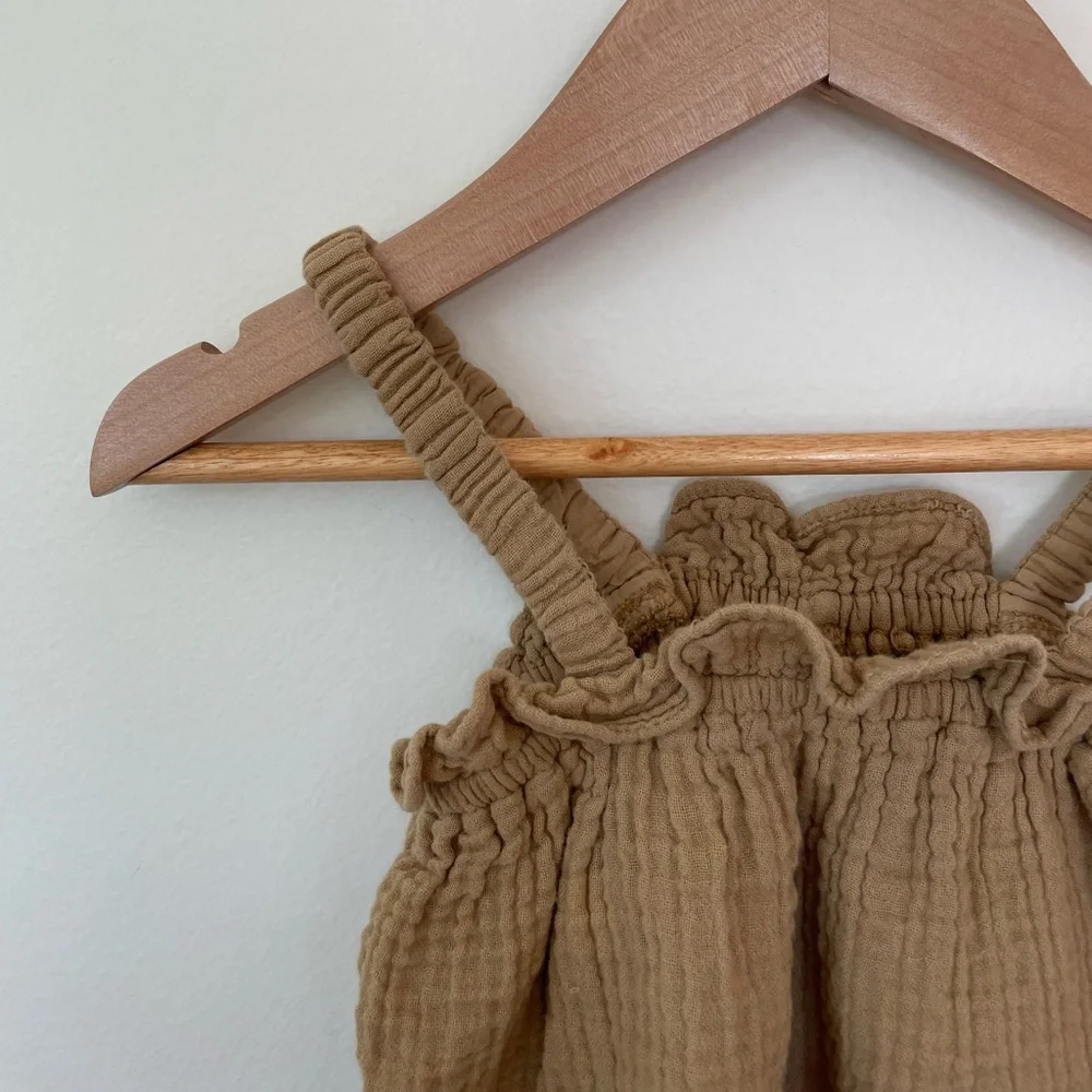 Zara Gauze Ruffle Tank - Picture 2 of 2